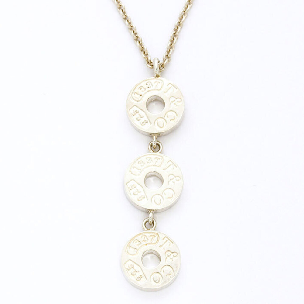 Tiffany Triple Circle Silver Pendant